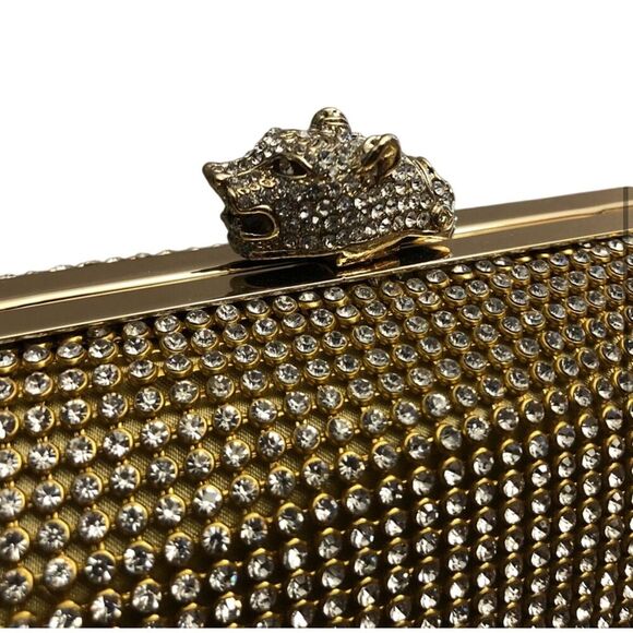 Real Collectibles by Adrienne Rhinestone Clutch with Removable Strap - Picture 4 of 5